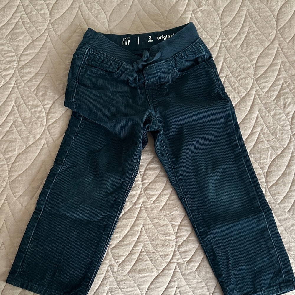 GAP Kids Dark Blue Corduroy Trousers